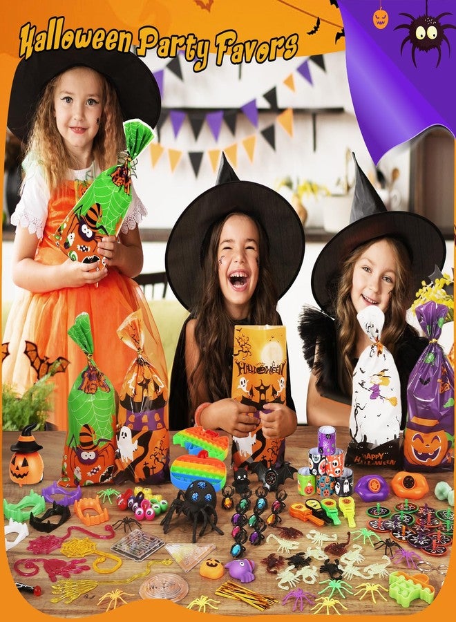 ShyLizard Halloween Party Favors for Kids, 400Pcs Bulk Halloween Toys for Trick or Treat, Goodie Bags Stuffers, Classroom Carnival Prizes, Halloween Gifts for Kids - Image 4